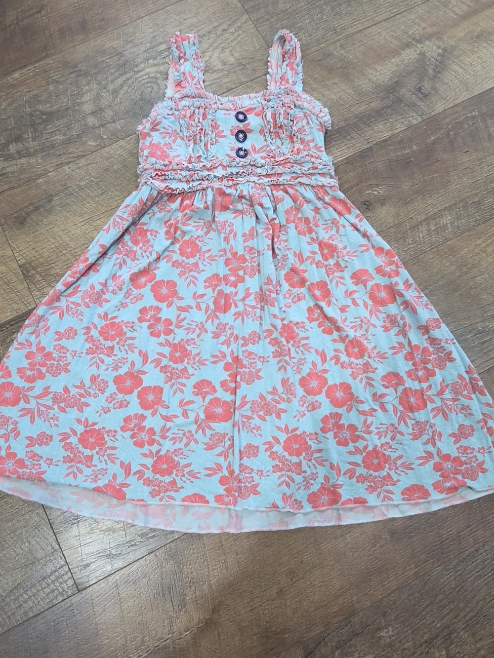 Matilda Jane Coral and Blue For Emilia Dress